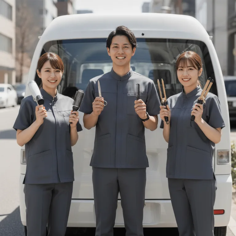 高級美容室 のチーム: 桐生市